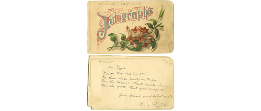The Autograph Book - Historic Cameo Journals